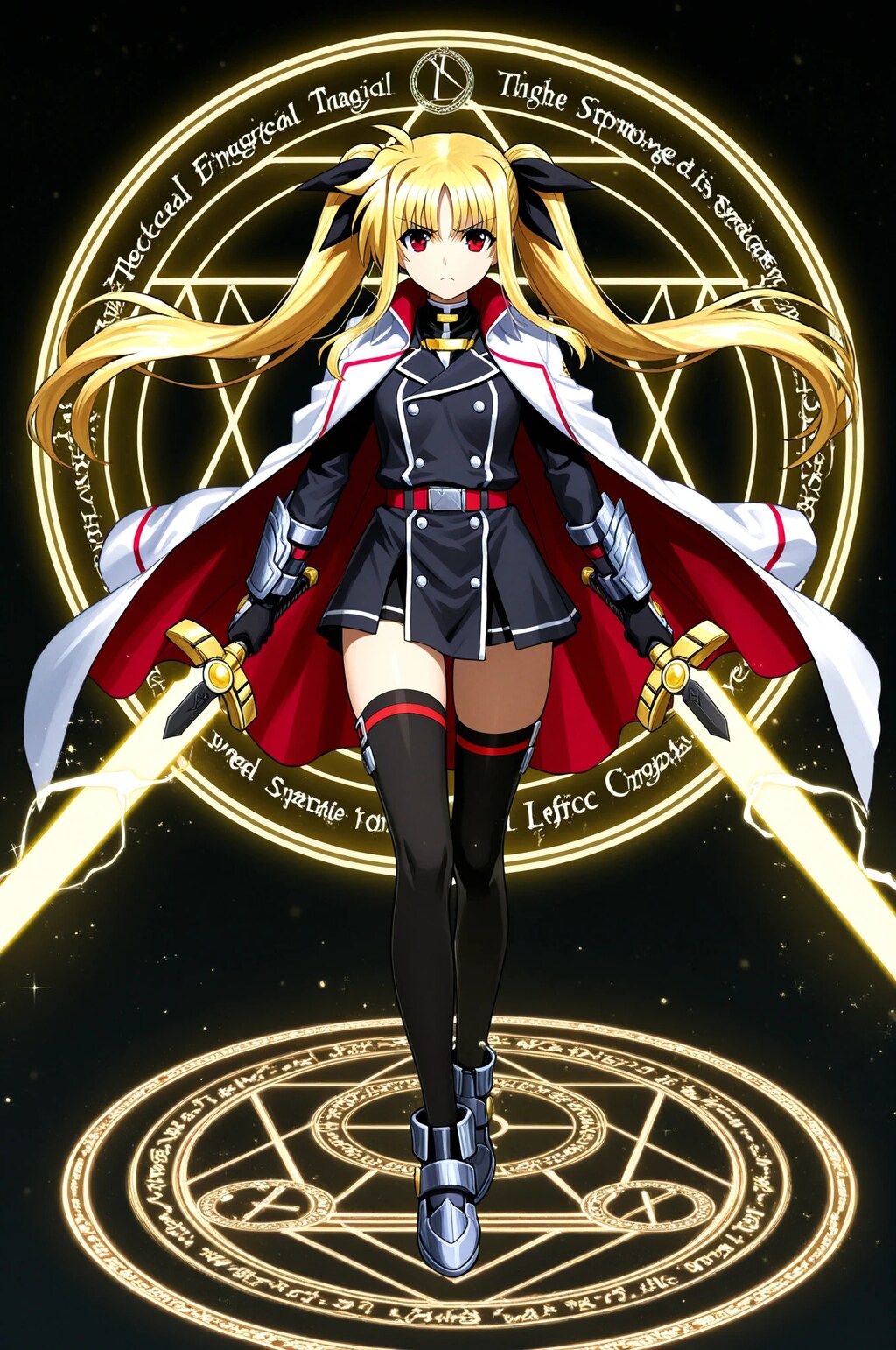 フェイト➡　もう逃げられませんからね・・・