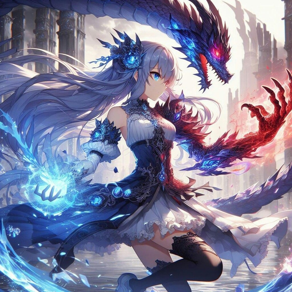 竜に染まりゆく少女