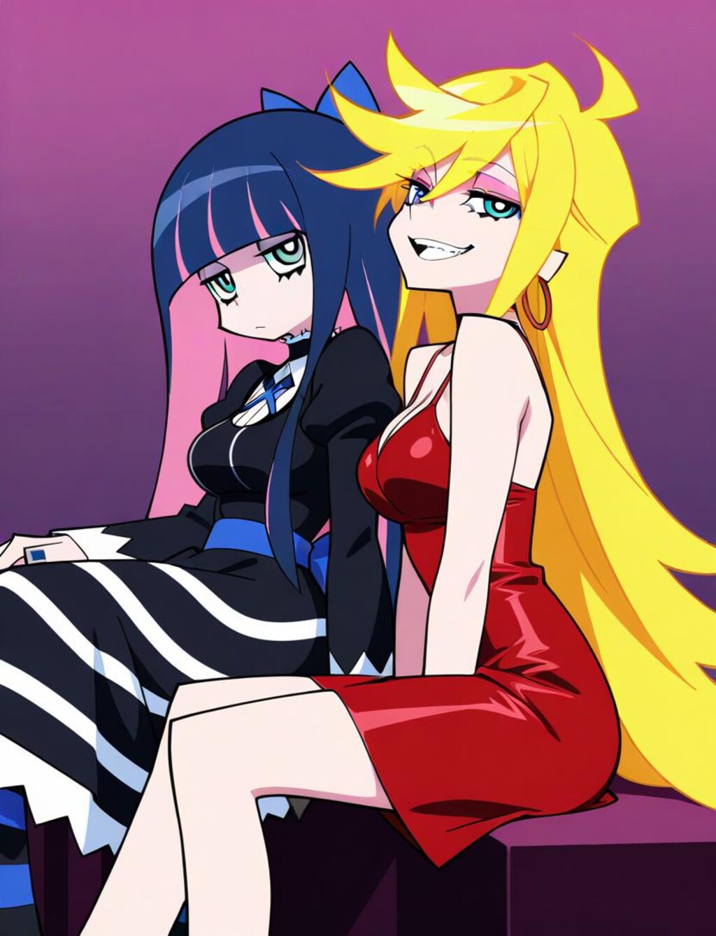 nice buddy。[panty and stocking]