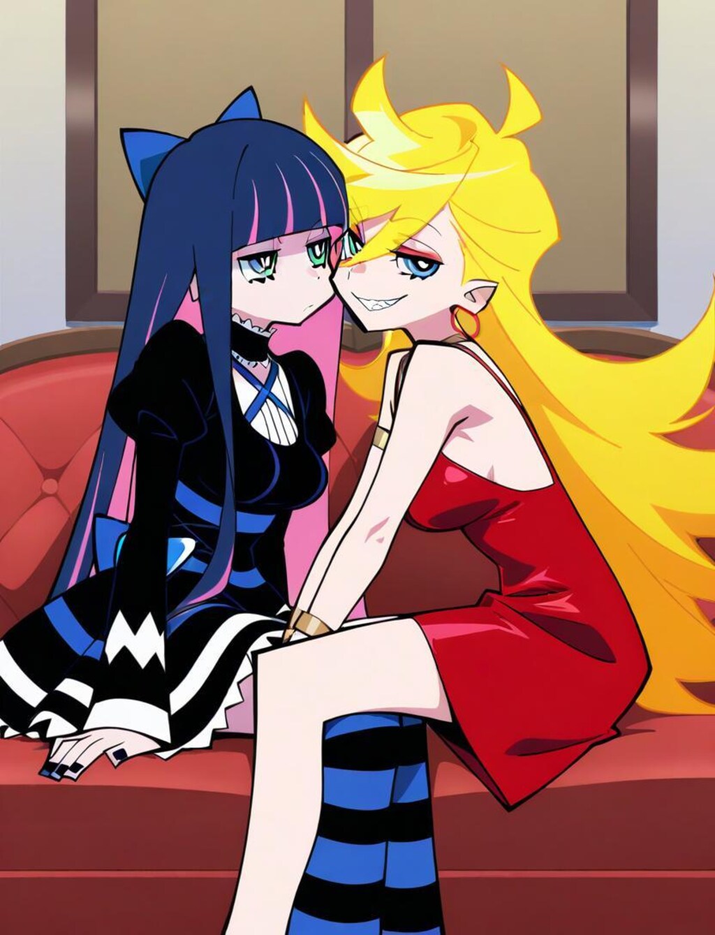 nice buddy。[panty and stocking]