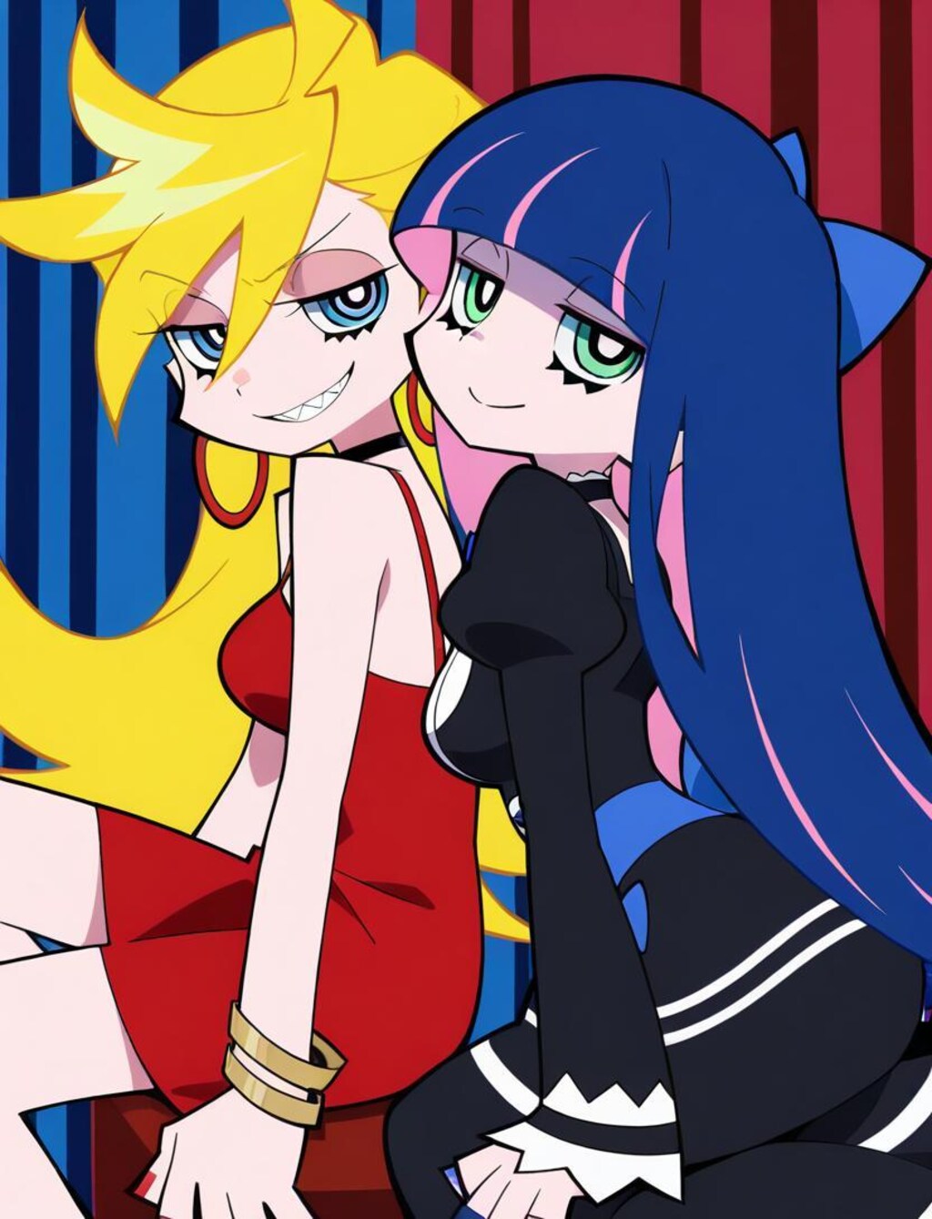 nice buddy。[panty and stocking]