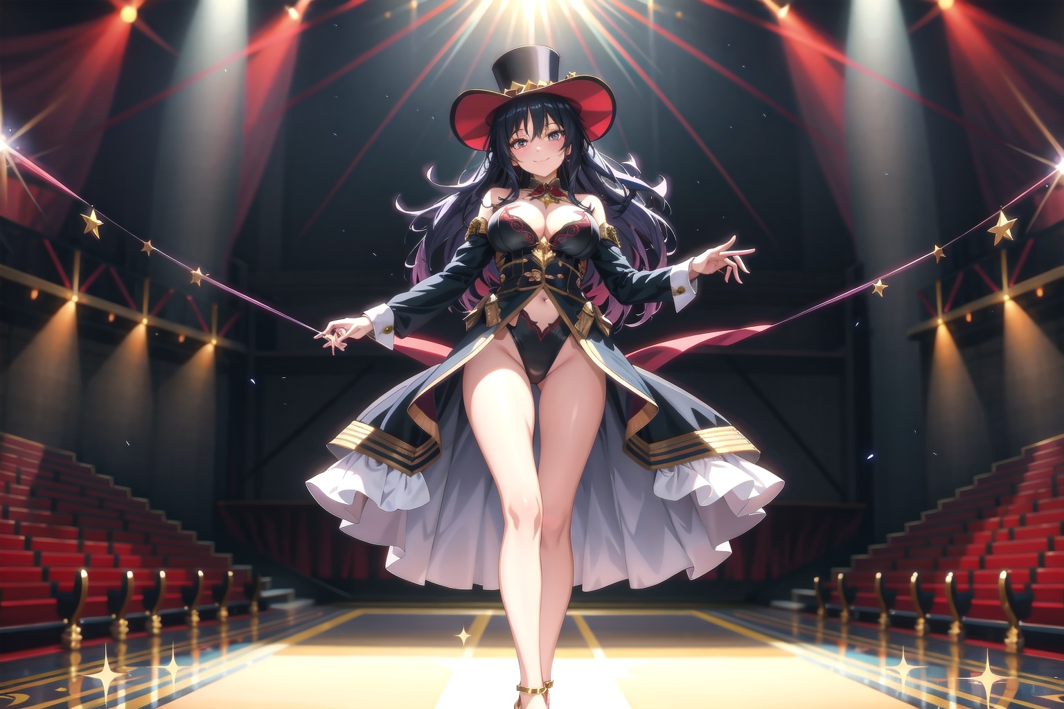 人妻マジシャン | の人気AIイラスト・グラビア