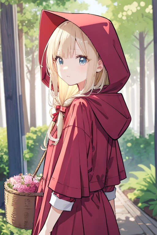 オトナ赤ずきんさん | の人気AIイラスト・グラビア