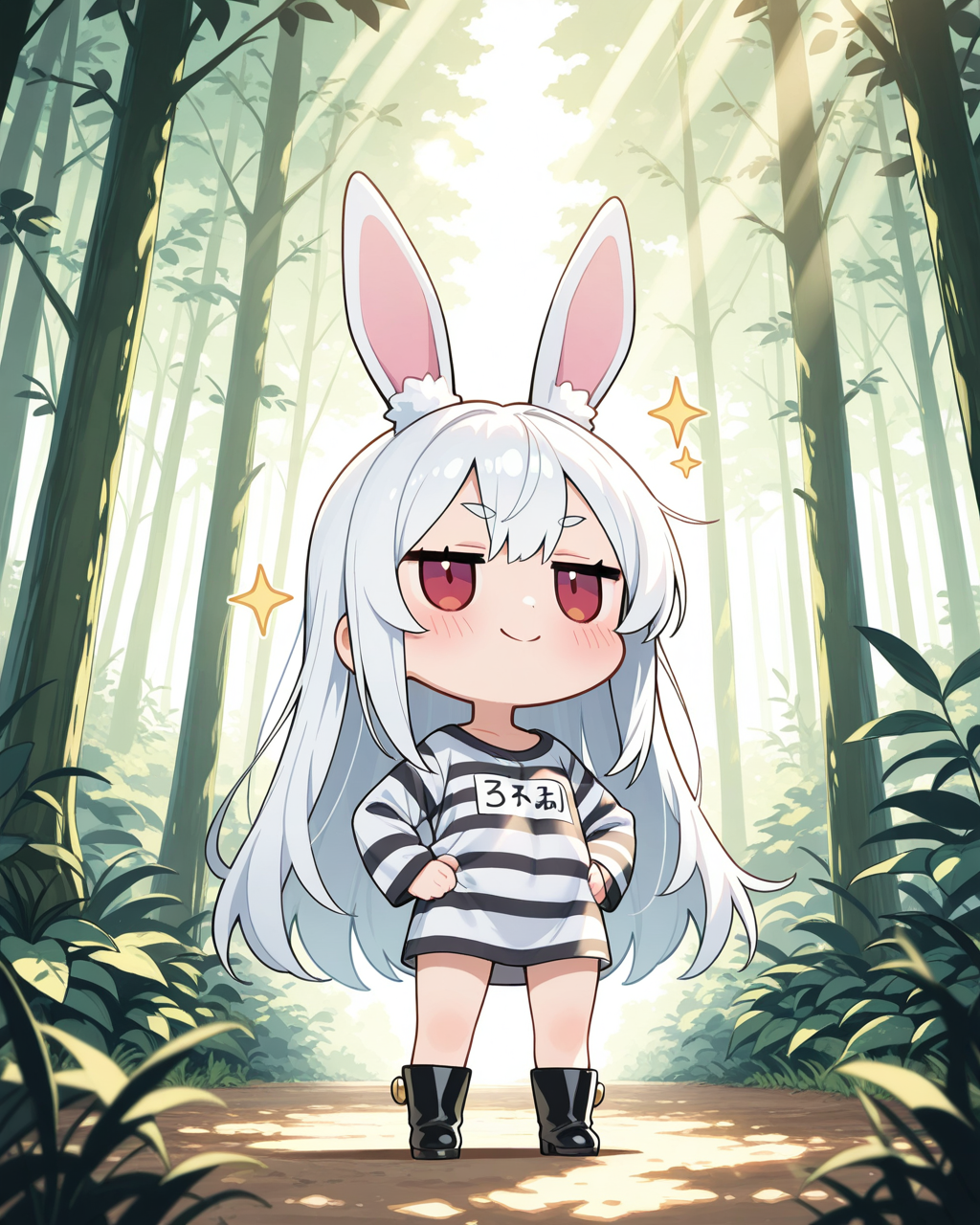 森の住人、うさぎさんですっ！！