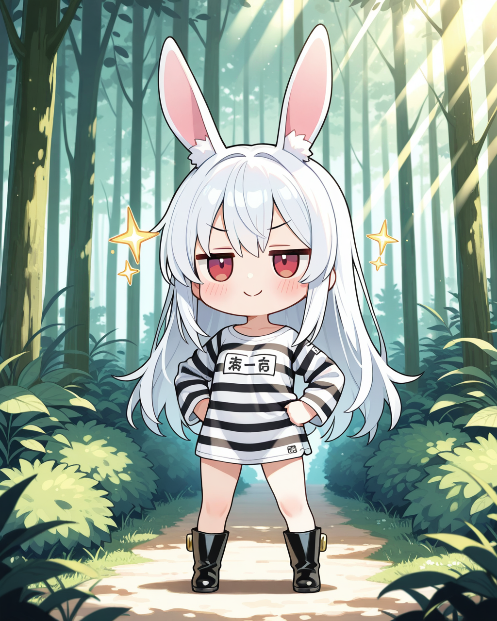 森の住人、うさぎさんですっ！！