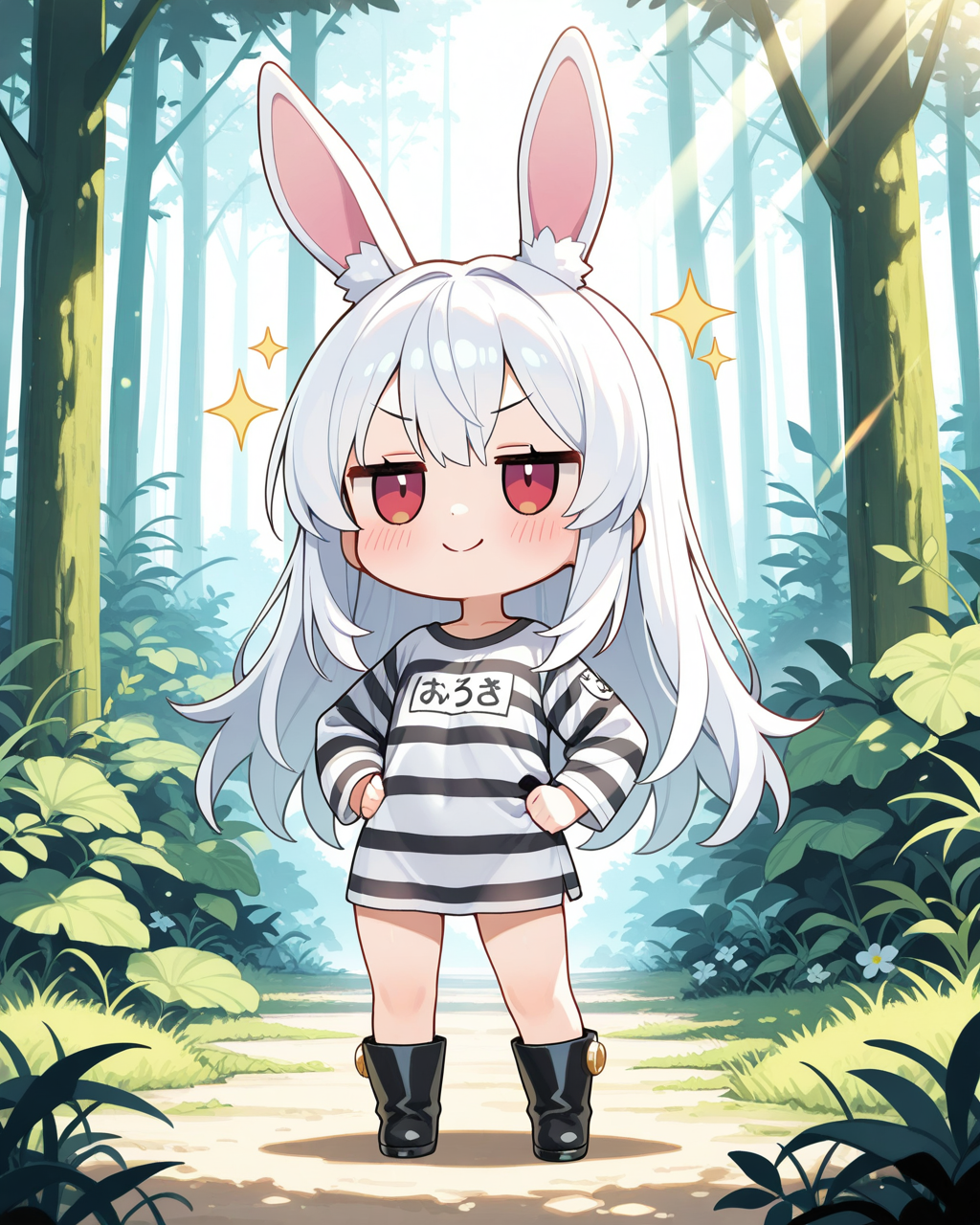 森の住人、うさぎさんですっ！！