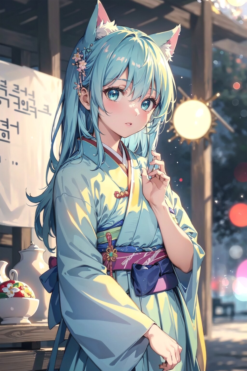 韓服を着てみました🇰🇷🐱