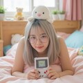 銀髪美少女 4枚目