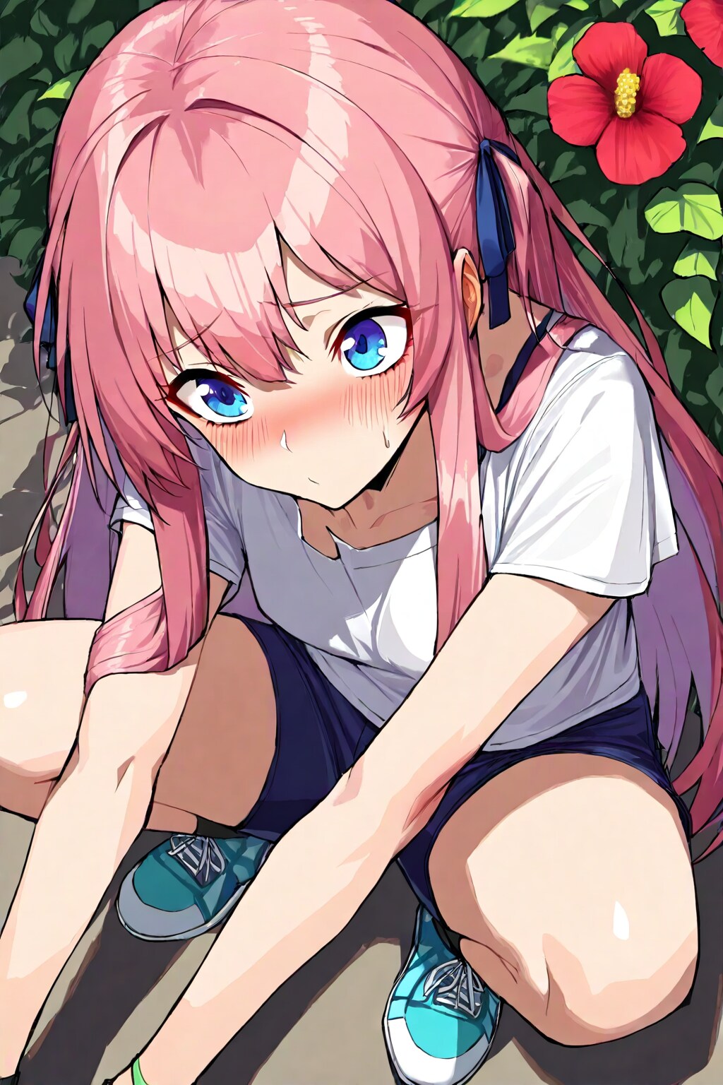 赤面のぼつーん