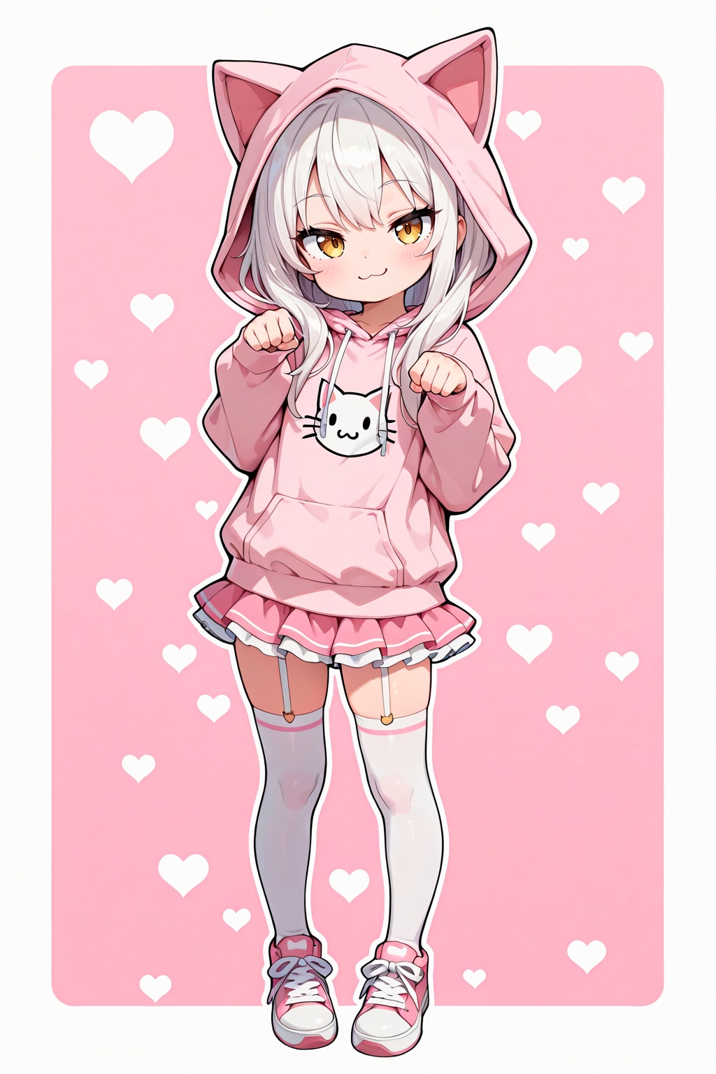 ネコミミパーカー