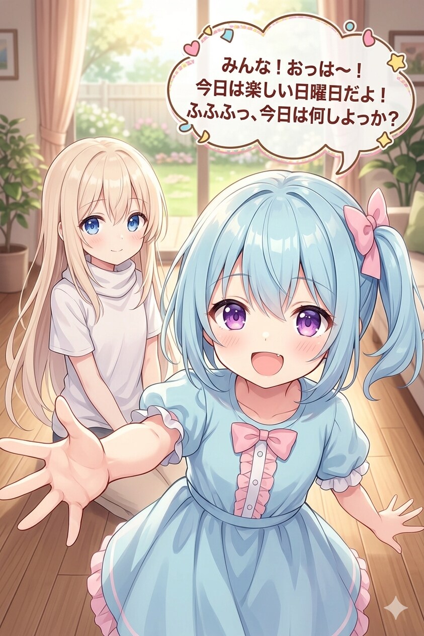 日曜日だよ⭐️