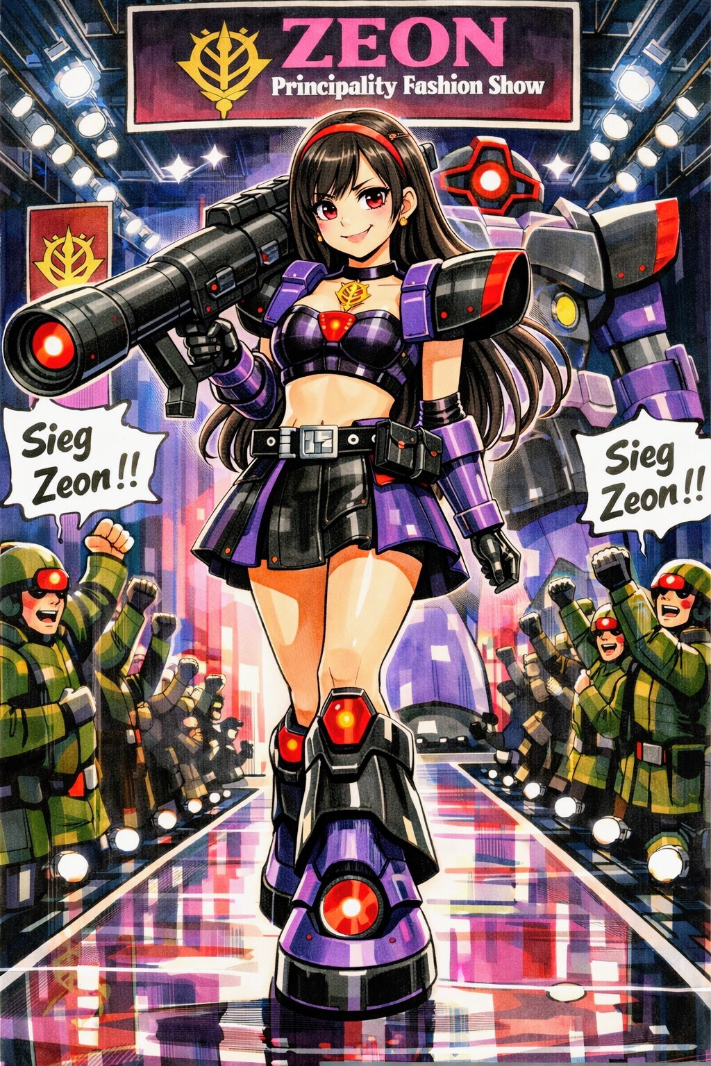 リック・ドムお姉やんファッションショー