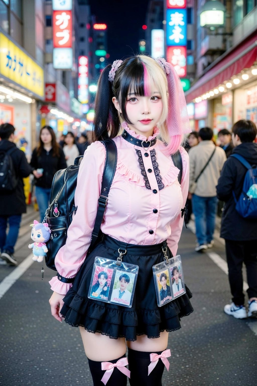 【全年齢版001】歌舞伎町の地雷系女子コレクションCO001　Model №001 003 006 007 008