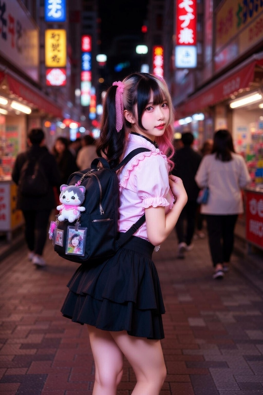【全年齢版001】歌舞伎町の地雷系女子コレクションCO001　Model №001 003 006 007 008