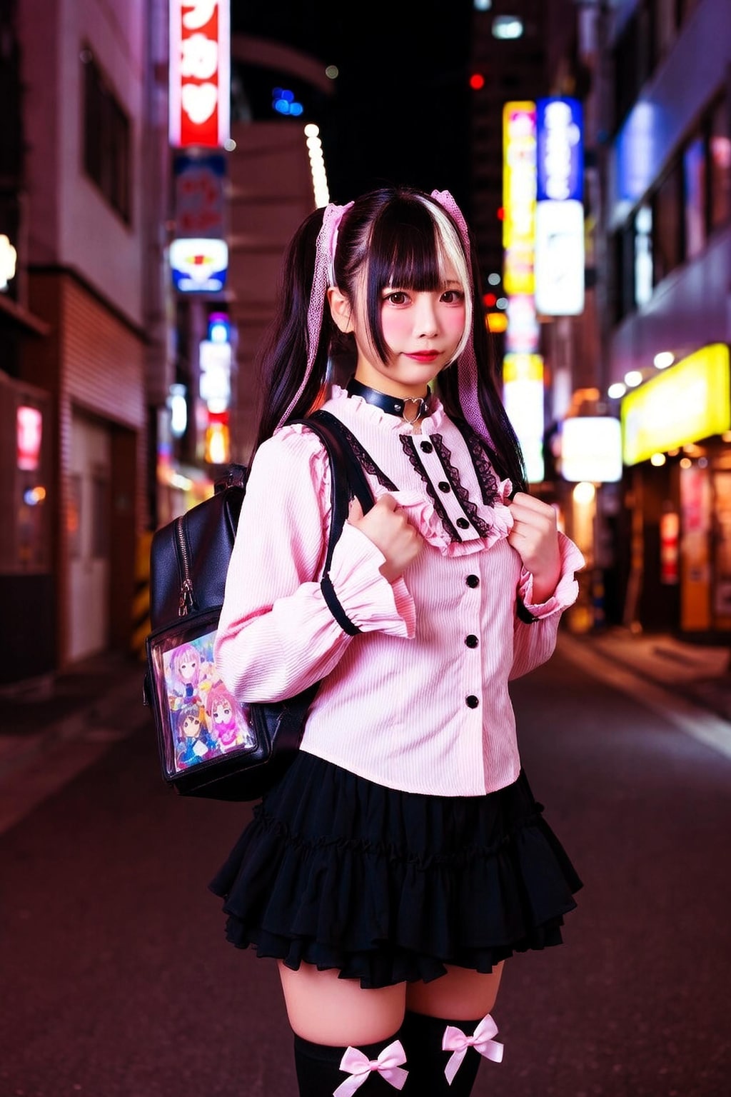 【全年齢版001】歌舞伎町の地雷系女子コレクションCO001　Model №001 003 006 007 008