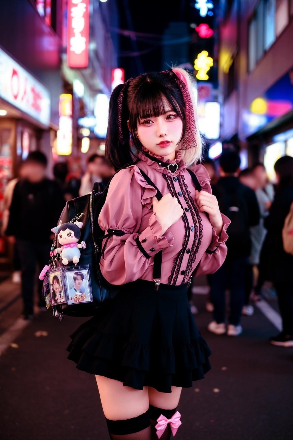 【全年齢版001】歌舞伎町の地雷系女子コレクションCO001　Model №001 003 006 007 008