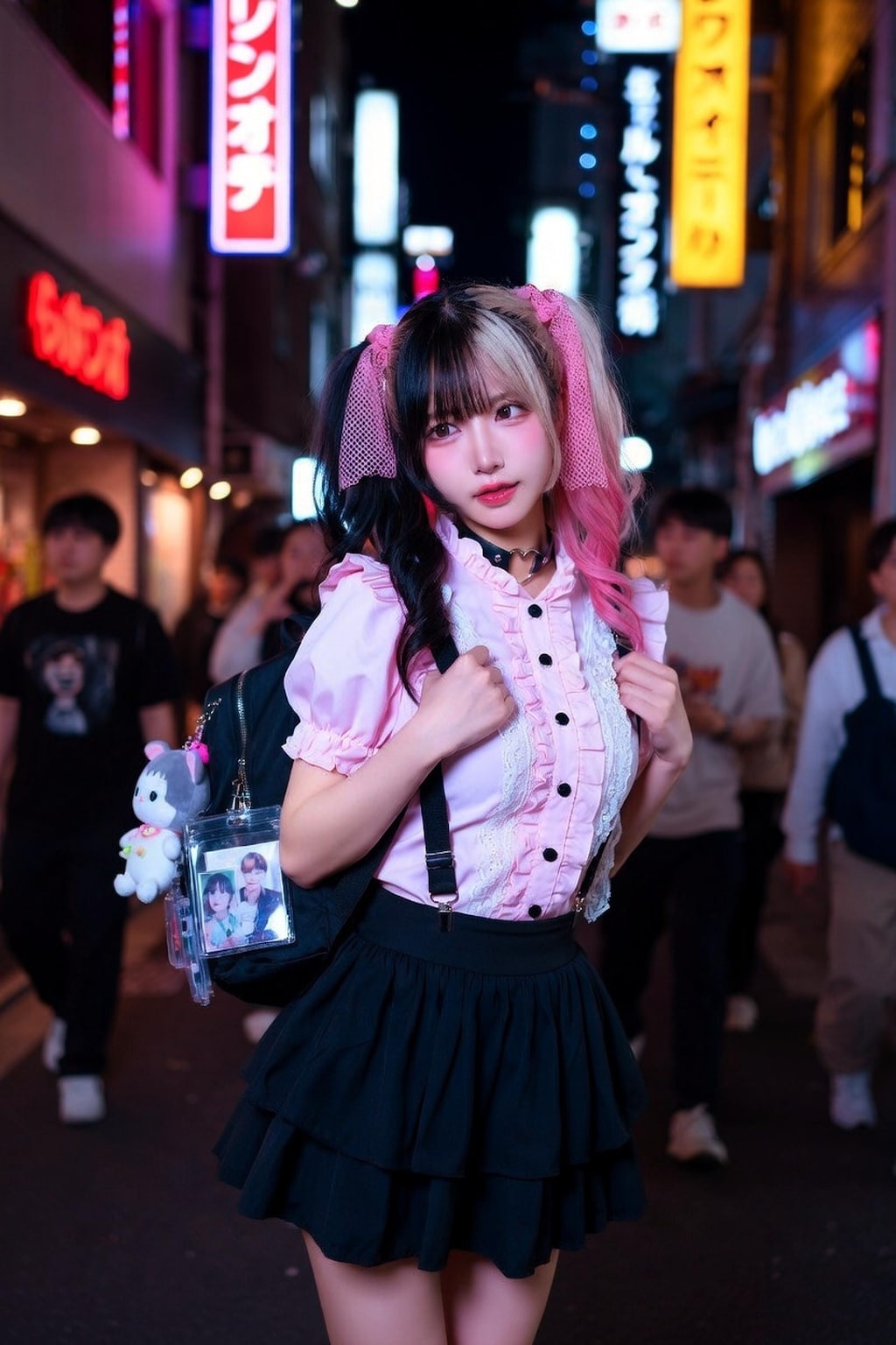 【全年齢版001】歌舞伎町の地雷系女子コレクションCO001　Model №001 003 006 007 008