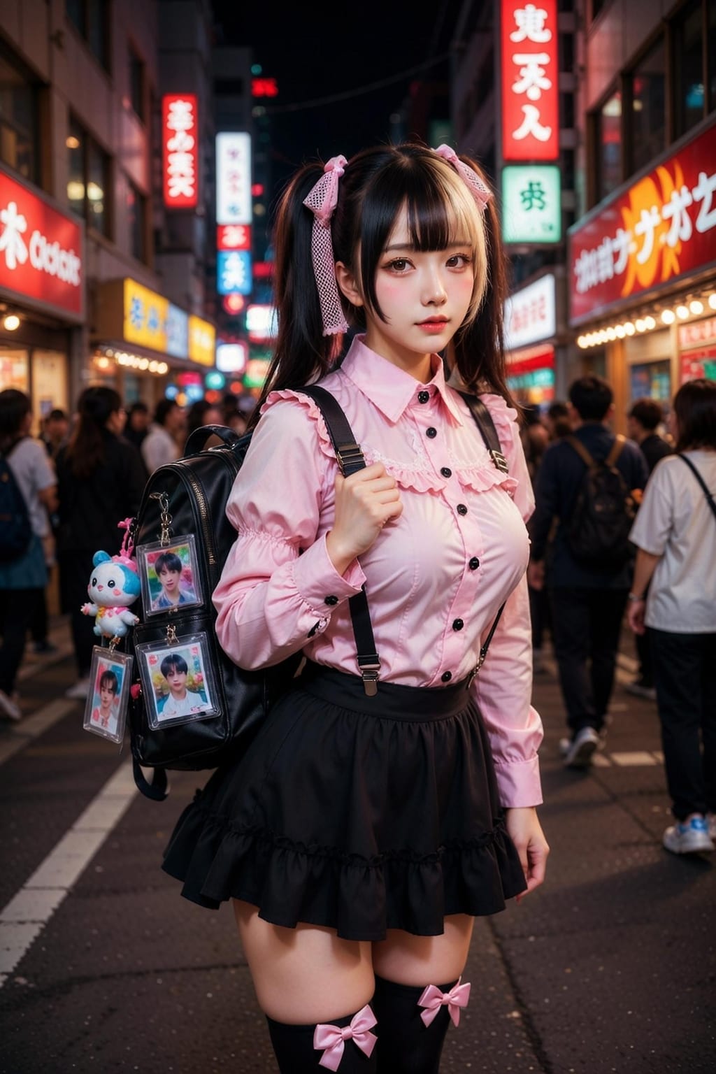 【全年齢版001】歌舞伎町の地雷系女子コレクションCO001　Model №001 003 006 007 008