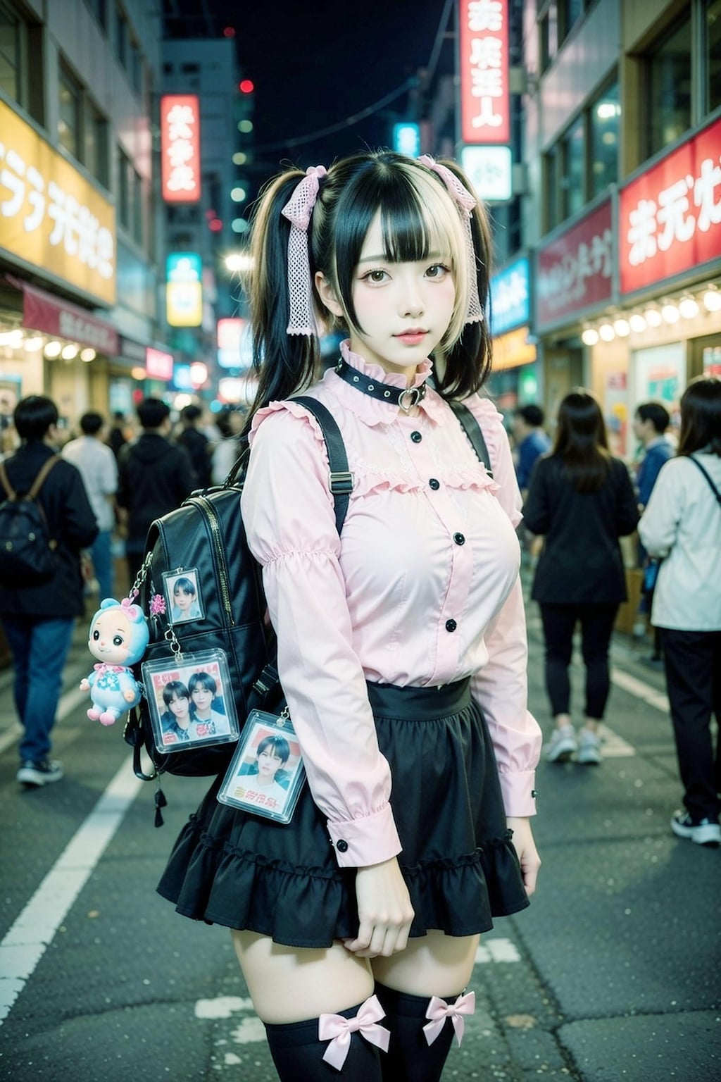 【全年齢版001】歌舞伎町の地雷系女子コレクションCO001　Model №001 003 006 007 008