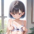 貧乳に悩む地味な子 9枚目