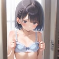 貧乳に悩む地味な子 5枚目