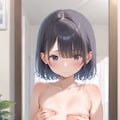 貧乳に悩む地味な子 4枚目
