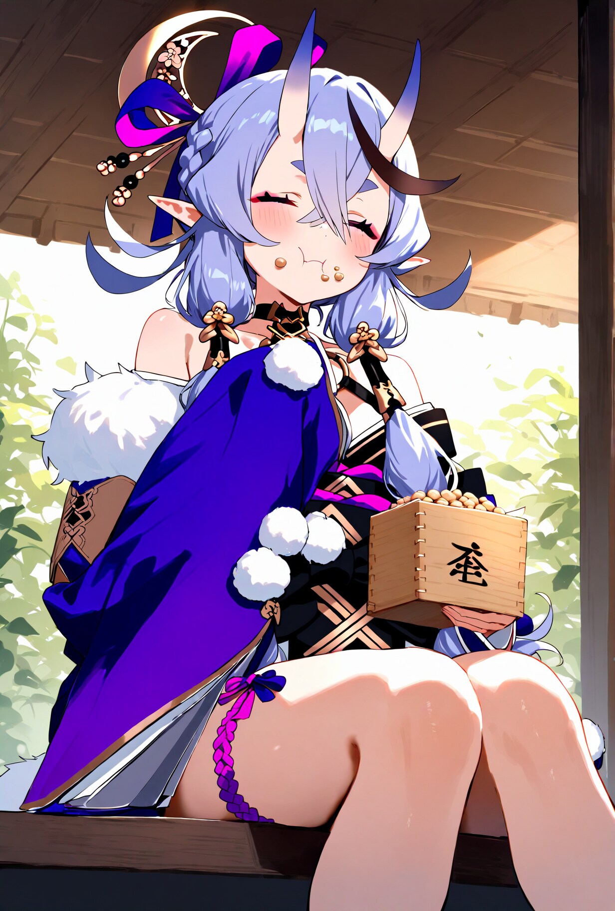 節分 - 竜胆尊 / にじさんじ | の人気AIイラスト・グラビア