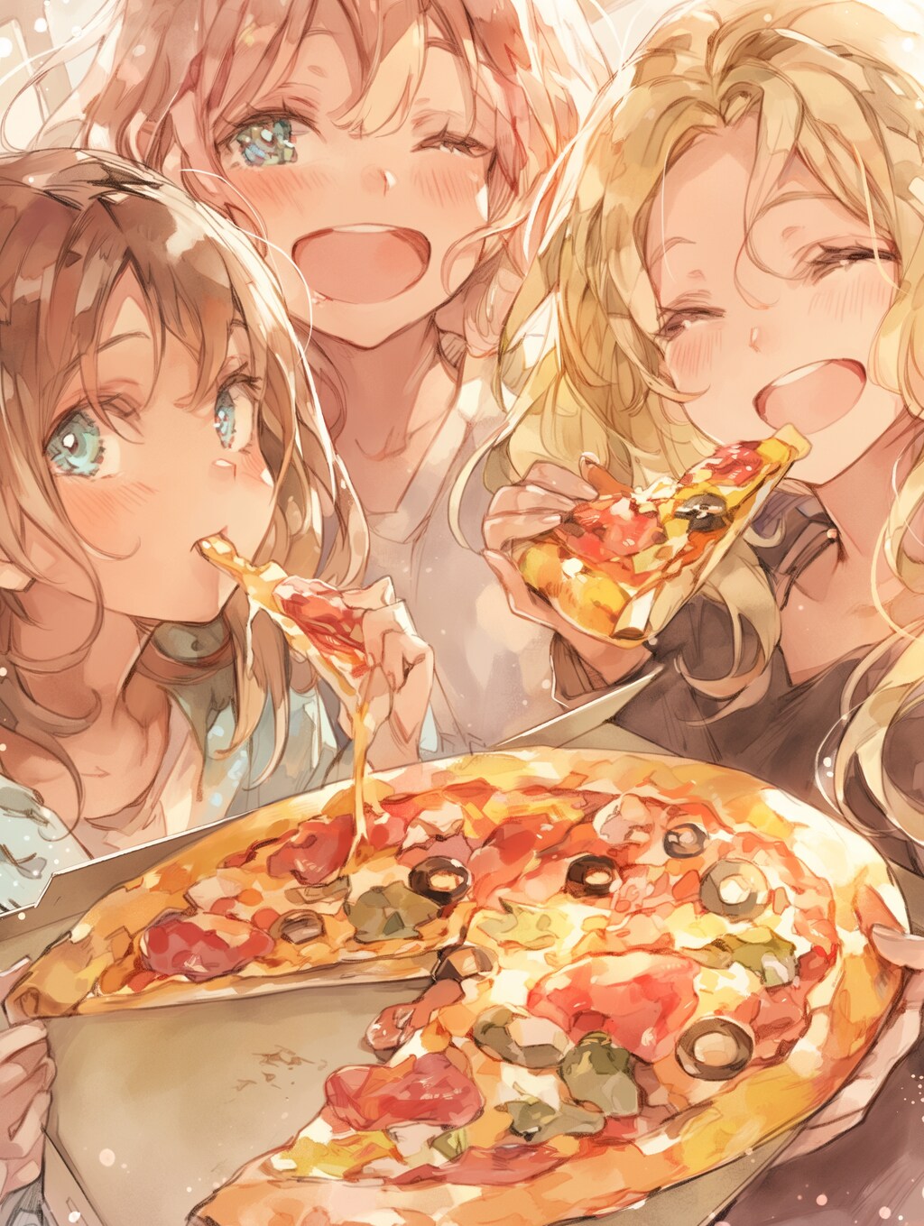 ピザパーティー！