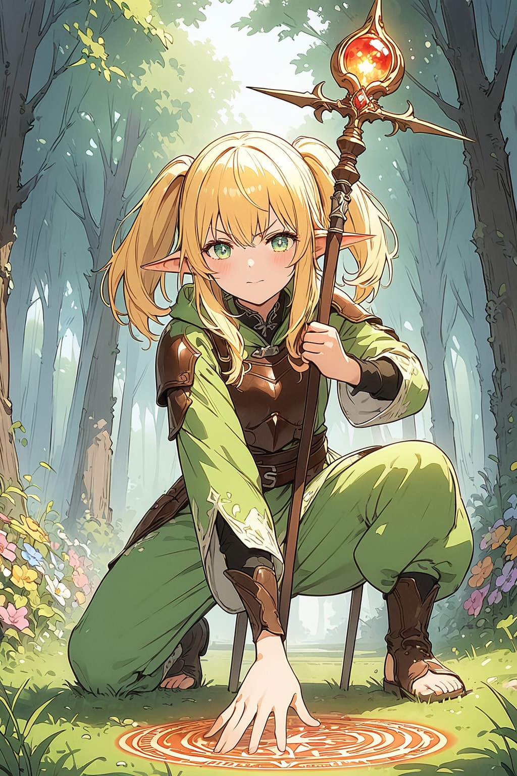 エルフの魔法使い | の人気AIイラスト・グラビア