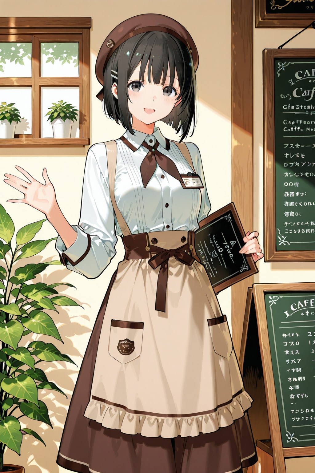 妹ちゃん✨カフェへようこそ‼️🥰☕️✨１９０ | の人気AIイラスト・グラビア