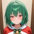 クリスマスコスプレのみどりちゃん 3枚目