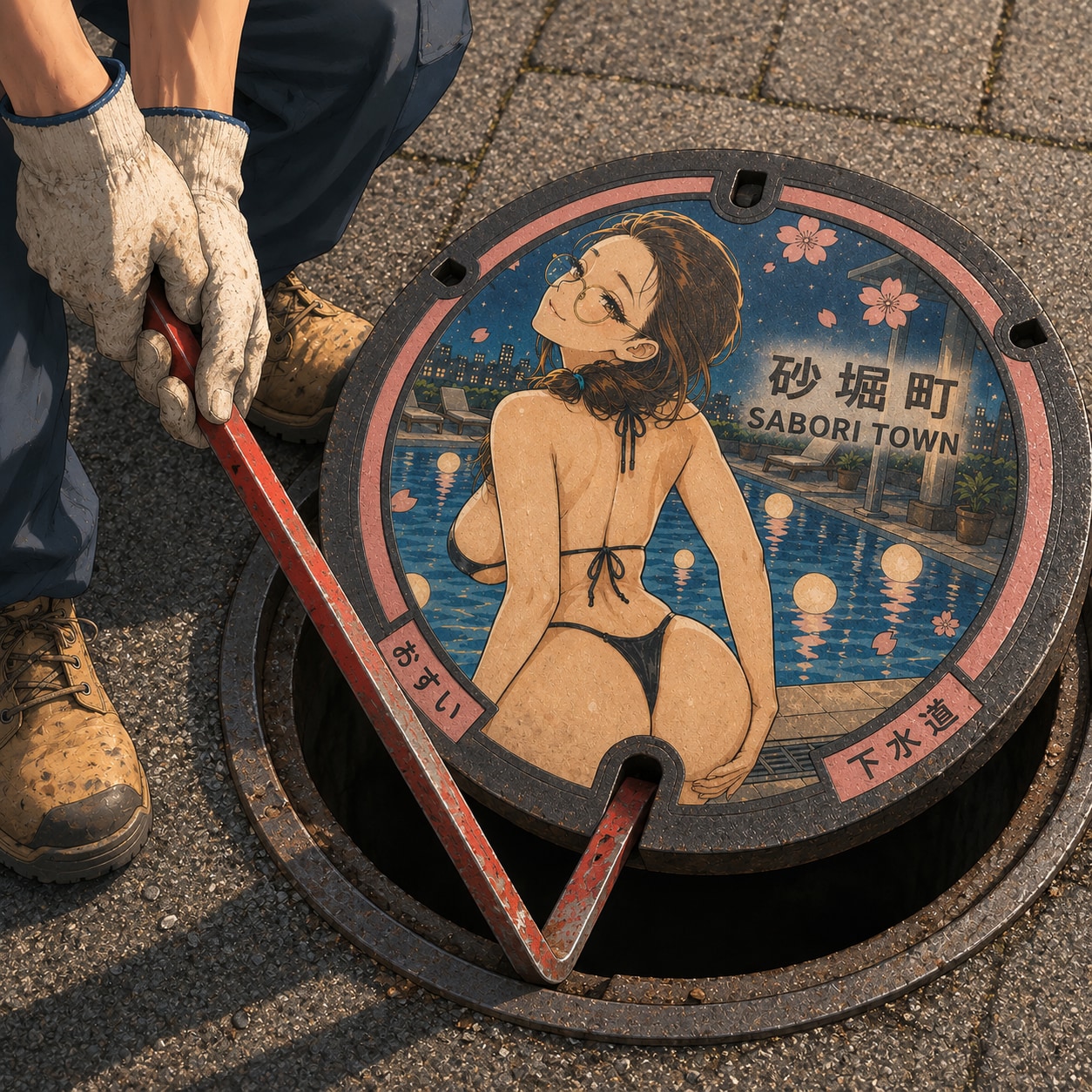 マンホール②