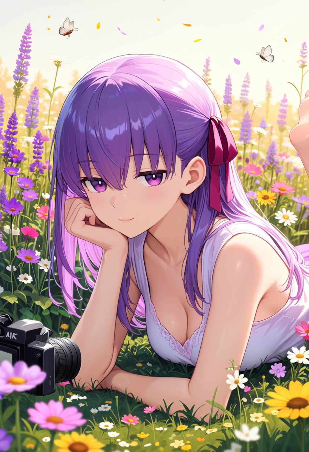 花畑のひととき