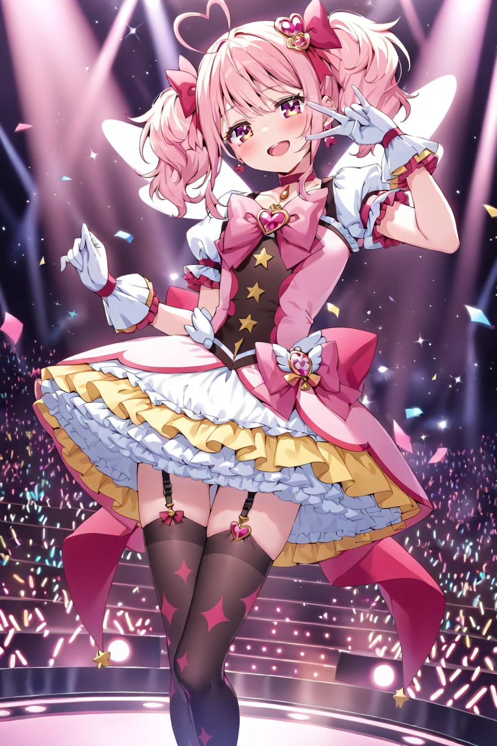 ライブ会場の魔法少女 | の人気AIイラスト・グラビア