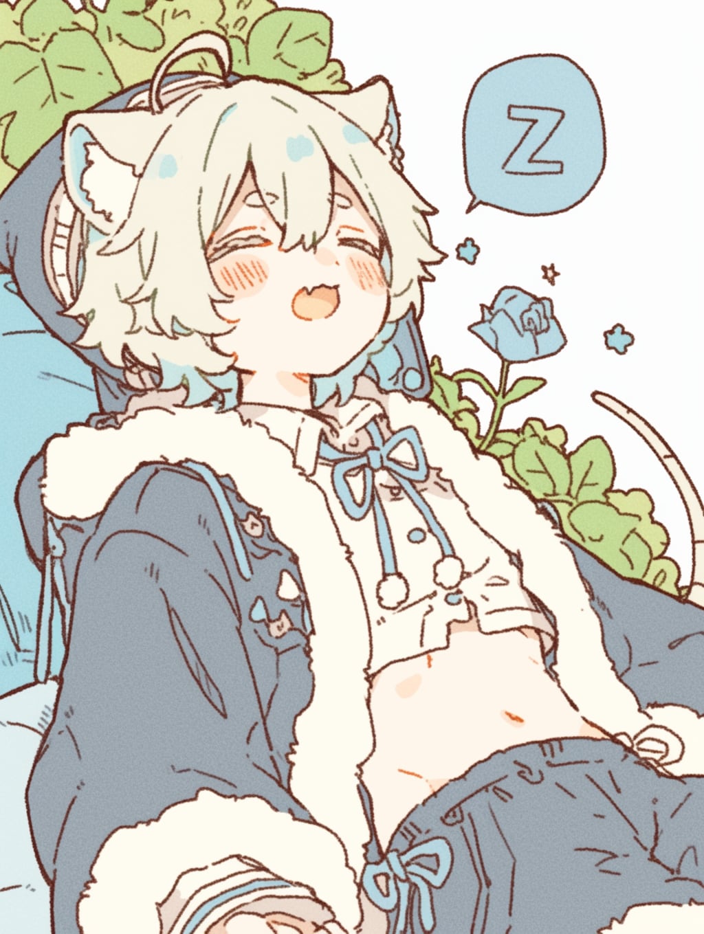 おなかはあったかく！