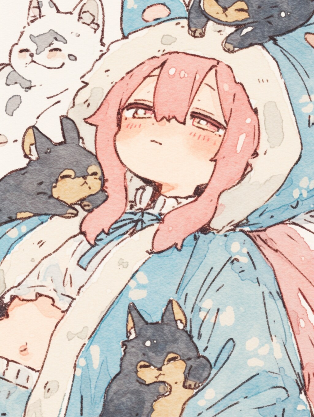 おなかはあったかく！