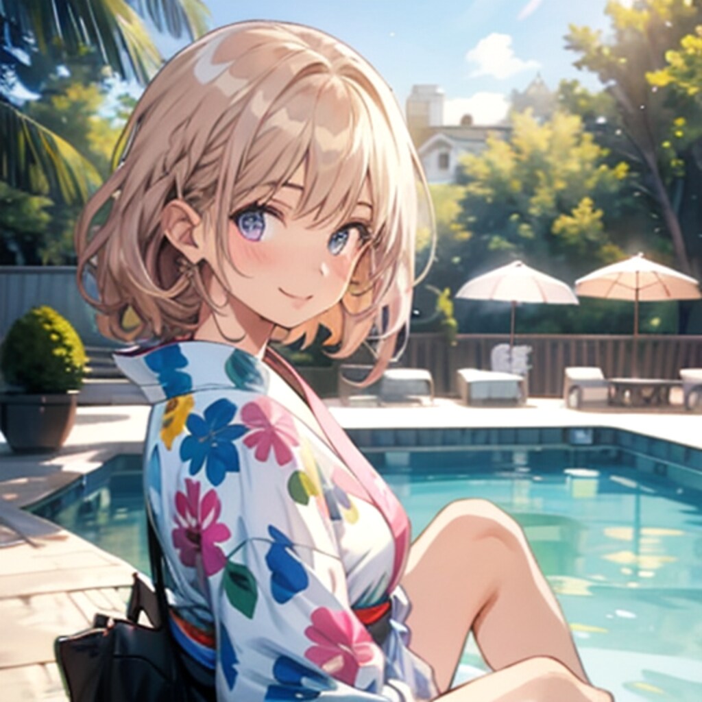 ホテルのプールって憧れません？