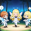 歌って踊る妖精達 2枚目