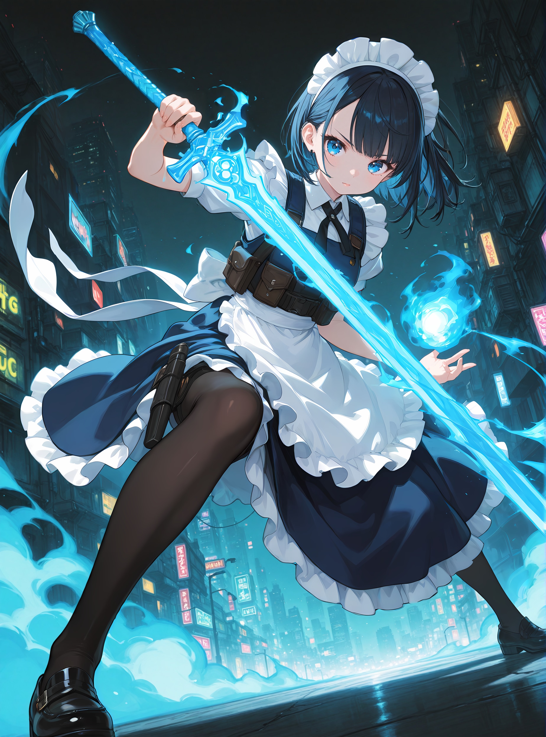 Tactical Maid Wizard | の人気AIイラスト・グラビア