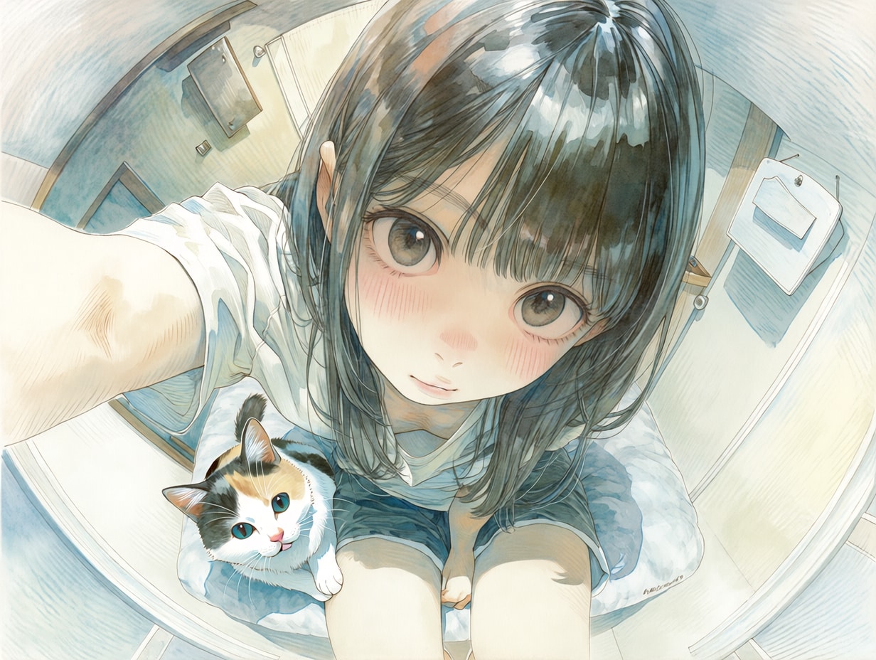 魚眼（１） | の人気AIイラスト・グラビア