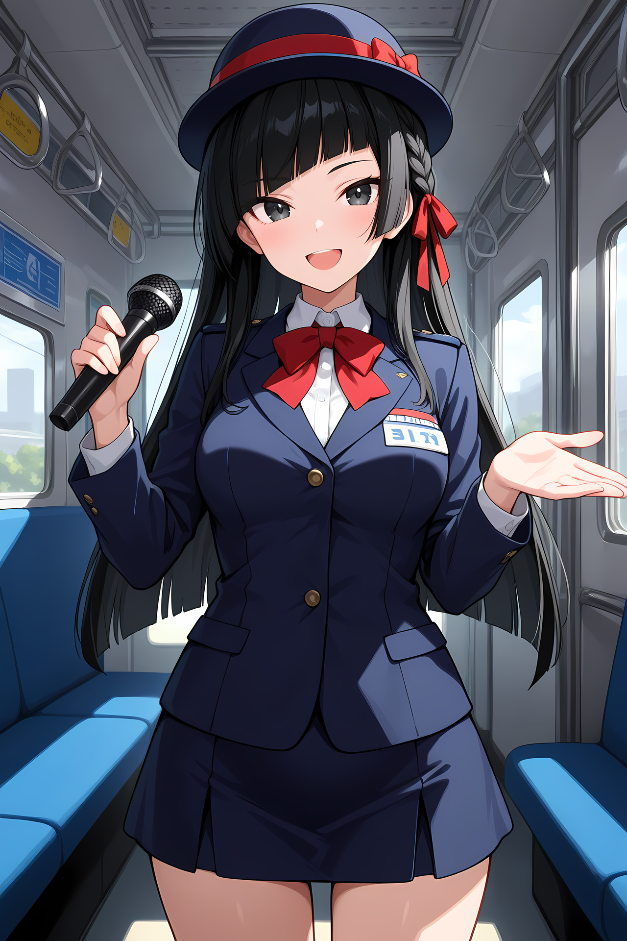 右手をご覧ください