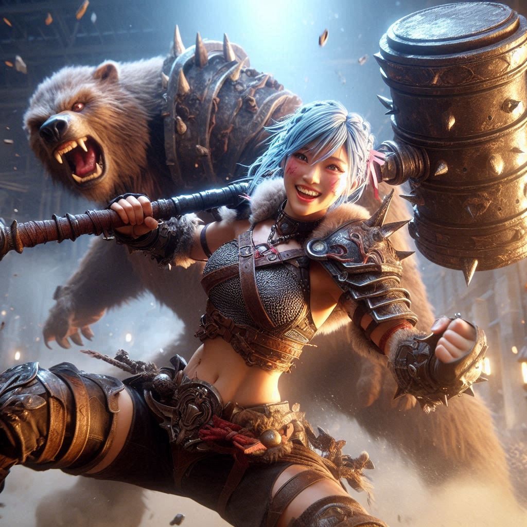 傭兵団のメル・ブライアントさん | の人気AIイラスト・グラビア