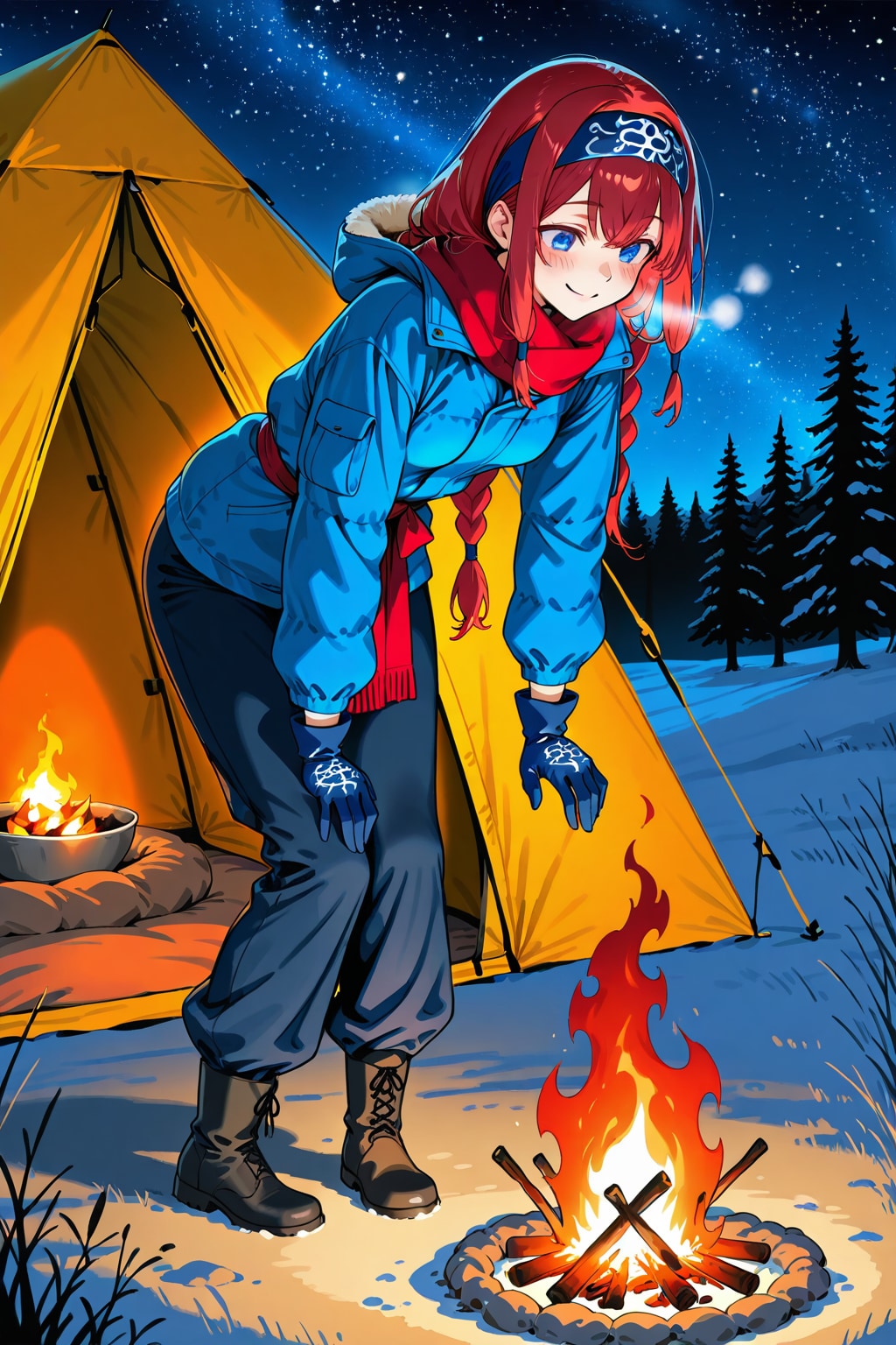 小織くんのソロキャンプ