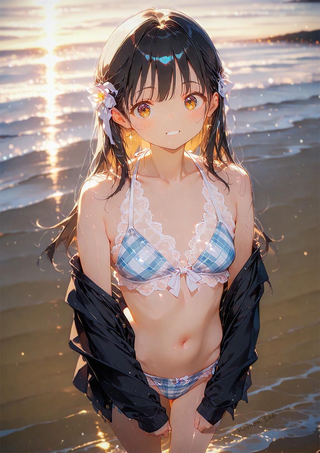 夕日もうすぐだね