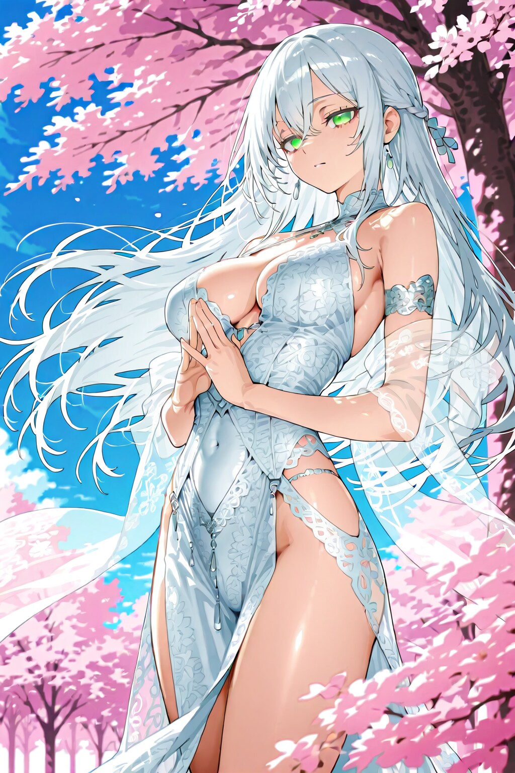 桜色に染まって