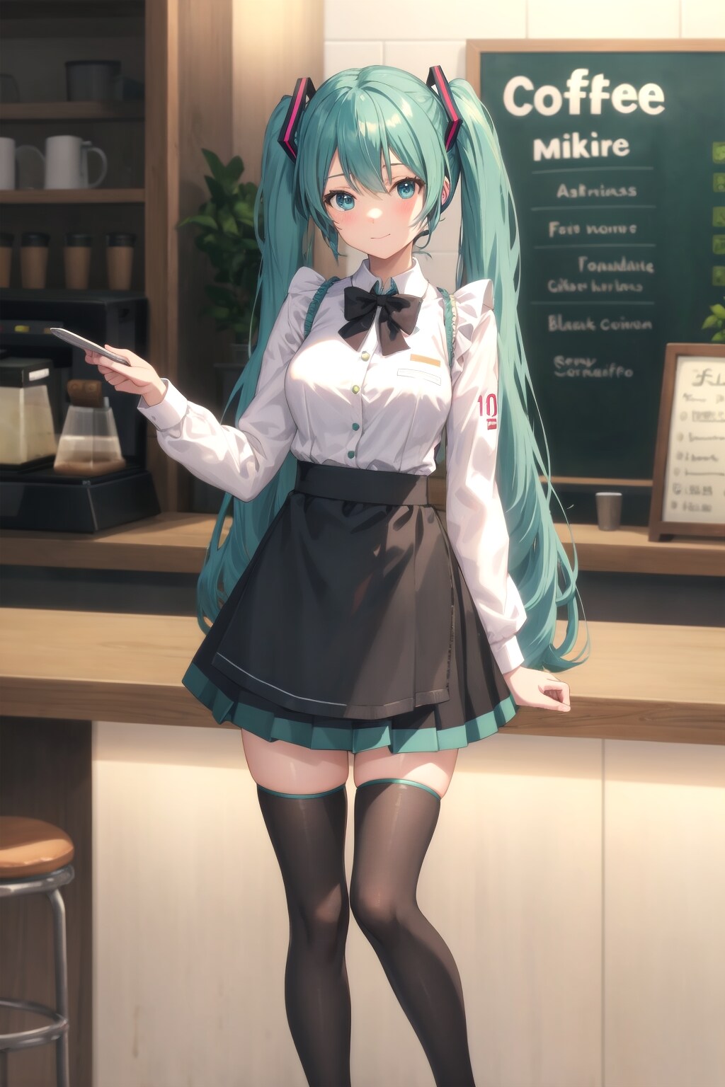 初音ミクのウェイトレス