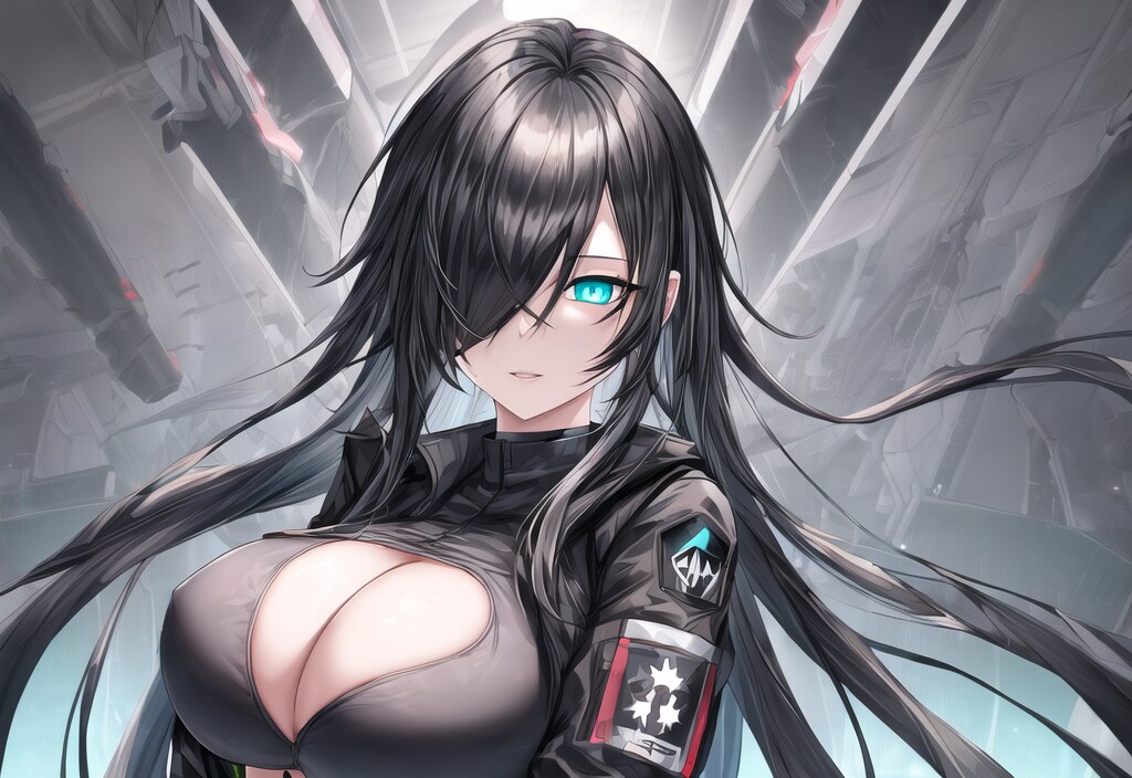 黒髪つり目お姉さん