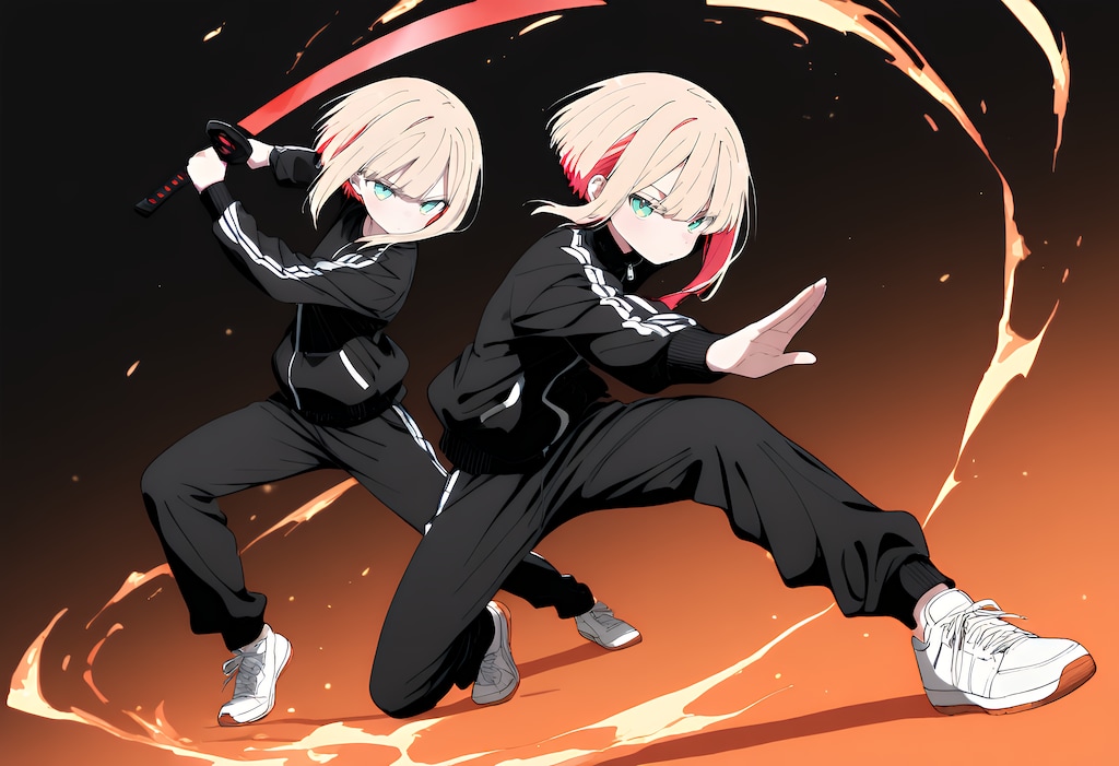 武器担当、格闘担当