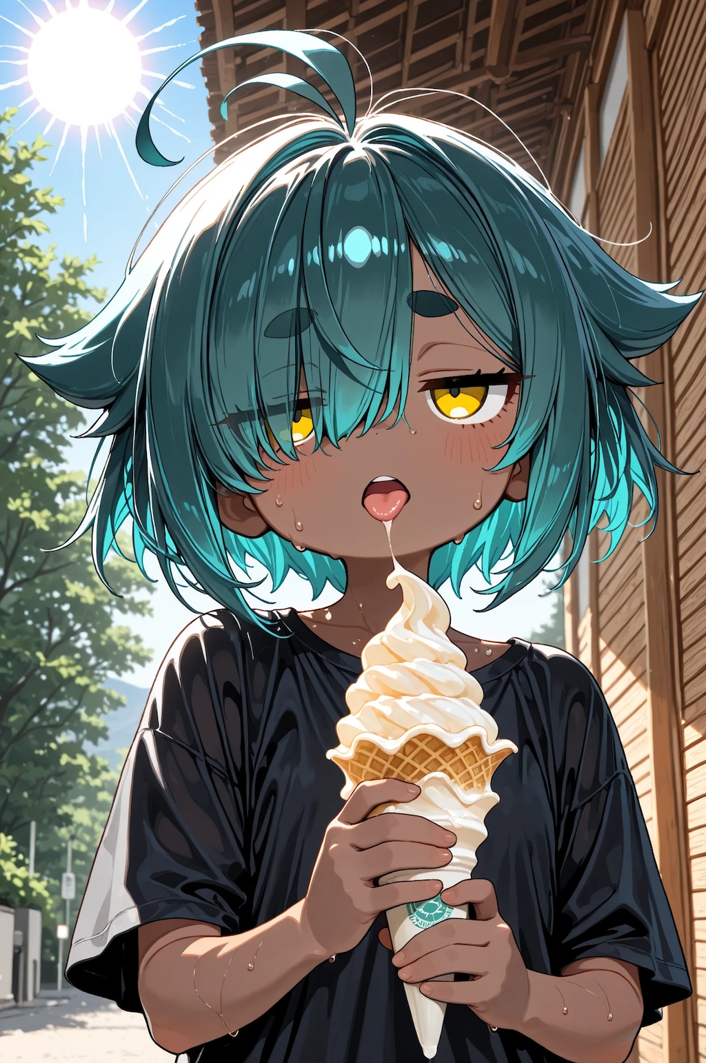 暑い