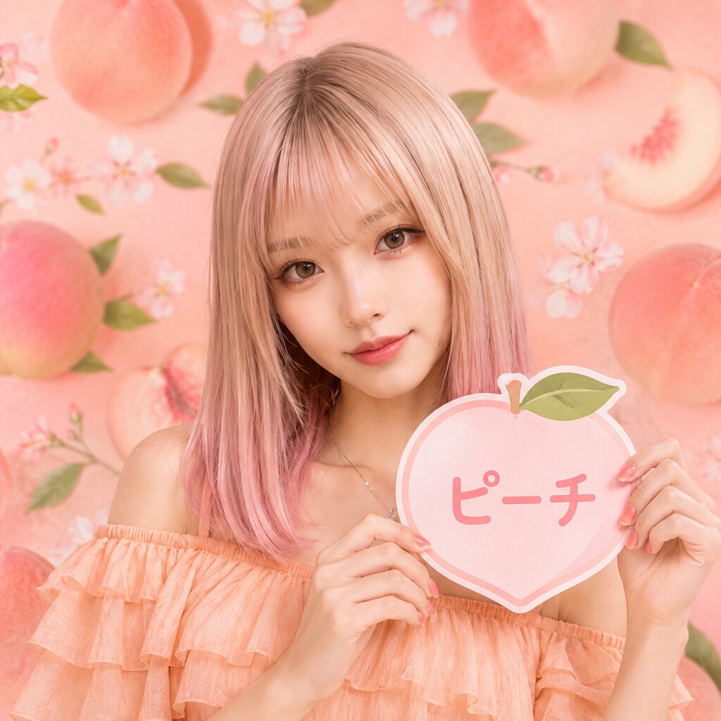 サムネ用 ピーチちゃん🍑